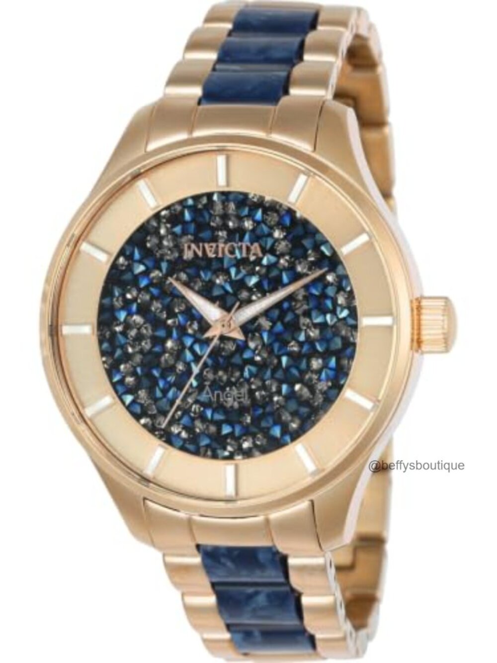 Invicta Angel Two Tone Stainless Steel & Resin Quartz Watch 40mm